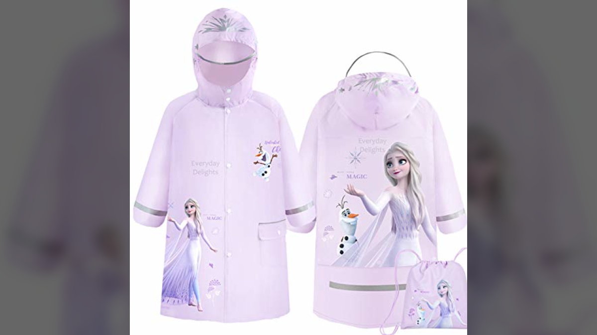 Frozen umbrella best sale and raincoat